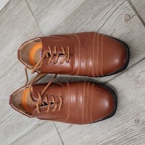 Little Boy's Brown Dress Shoes